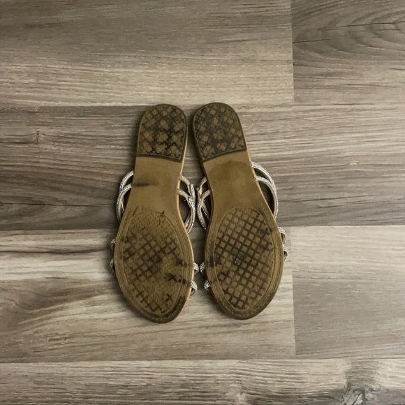 Sugar Rhinestone Slide On Sandals - Picture 5 of 6